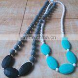 Teething Necklace Chic BPA Free Necklaces Jewelry 2014,silicone Necklaces Jewelry 2014,necklace Jewelry Set