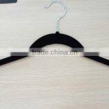 Flocking Flat Sturdy Underclothes Hanger With Notches thumbnail-3