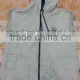 Sleeveless Zip Gym Hoodie