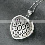 China Shenzhen Wholesale Fashion Jewelry,Sweet Heart Fashion Crystal Pendant thumbnail-3