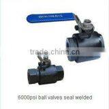 2-PC Seal Welded Ball Valves of 6000PSI thumbnail-1