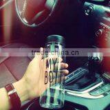 New Design Hot Selling BPA Free Fruit Infuser My Bottle 500ml Sports Plastic Water Bottle thumbnail-5