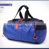 Leather Travel Bag, Pattern Sports Bag With Shoes Compartment thumbnail-1