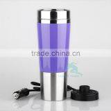 Cheap Car New Design 12v Stainless Steel Car Heated Mug High Quality Travel Mug Easy-clean Lid Cup thumbnail-3