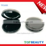 TP1608- Round Plastic Cosmetic Compact Packaging