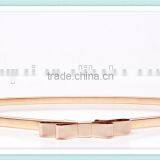 Latest Paris Fashion Week Gold Metal Womens Belt for Lady