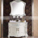 Classic Bathroom Vanity in Small and White With Single Sink WTS343