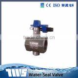 DN50 PN10 Cast Iron Handle Leve Screw End Wafer Butterfly Valves thumbnail-1