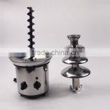 4 Tiers Stainless Steel Electrics Chocolate Fountain Machine thumbnail-2