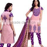 Blue Neck Designs for Dress Material thumbnail-1
