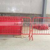 Galvanized or Powder Coated Crowd Control Barrier/ Temporary Fence Barrier/steel Pipe Barrier thumbnail-1