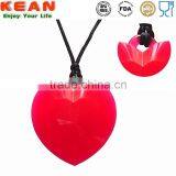 Silicone Pendant With Breakaway Clasps and Amber Teething Necklace for Babies thumbnail-2