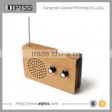 Customized Cardboard Radio Design Portable Radio or Speaker Popular in Europe thumbnail-1