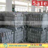 Widely Used Warehouse Wire Pallet Box Cage Wire Containers From JINGTONG Factory thumbnail-1