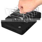 New Arrival Fashion VOXLINK Humanized Design 8-Port USB Charger With Transparent Bracket PSE Black thumbnail-4