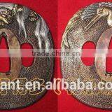 Handmade Traditional Samurai Katana Sword With Damascus Steel Blade and Casting Zinc Alloy Tsuba JL921 thumbnail-2