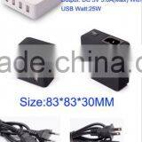 Phone Charger Usb, 4 Port Usb Wall Charger Consumer Electronics thumbnail-3