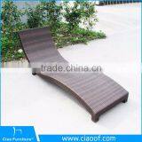 Outdoor Wicker Rattan Stackable Sun Lounger / Pool Deck Chairs / Sun Lounger thumbnail-4