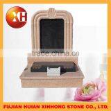 Artificial Granite ,marble Tombstone With Monument for Loving People thumbnail-2