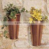 Wall Mounted Copper Planter Set of 2 Pcs thumbnail-1