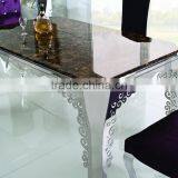 TH305 Cheap Price Marble Dining Table Sets thumbnail-2
