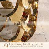 New Design Marble Top Metal Side Table thumbnail-3