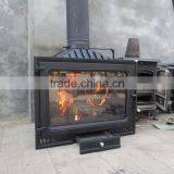 15KW Hot Sale Excellent Manufacture Supplied Cast Iron Wood Burning Stove for Sale / Insert Cast Iron Wood Burning Stove HS-X9 thumbnail-4