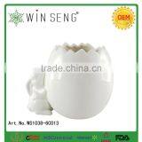 Ceramic Rabbit Shaped Ceramic Funny Ashtray thumbnail-5