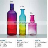 Color ed Glass Wine Bottle for Sale thumbnail-1
