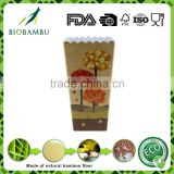 Biodegradable Best design Eco-friendly bamboo fiber plant flower pot