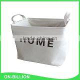 Canvas Fabric Flexible Laundry Basket thumbnail-2