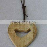 Wood Decorative Heart Hangings for Bird thumbnail-1