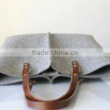 100% Design Felt Bag, Elegant and Casual Felt Tote Bag, Large Tote, Handles Tote Bag China Suppliers thumbnail-3