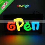 Open Sign! Flash Led Sign,full Color Change ,remote Contro Sign Board Samples for Anywhere Make a Prompt thumbnail-2