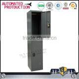 Factory Direct Sale Clothes Cupboard Design Steel 2 Doors Locker thumbnail-5