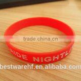 2017 New Eco-friendly Print Anti-mosquito Silicone Bracelet thumbnail-2
