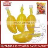 Halal Mango Shaped Soft Candy Pudding Jelly in Jar thumbnail-1