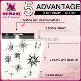 NEWAIR Make Your Own Logo Design Custom Temporary Tattoo thumbnail-3