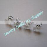 Clear Upholstery Spiral Twist Lock Pins
