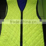 Neon Green Cool Work Vest Wholesale thumbnail-1