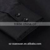 High-quality Black Mandarin Collar Slim Fit Men Shirt 2016 thumbnail-3