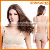 2016 Wholesale Cheap Bulk Stocklot Sports Bra thumbnail-1