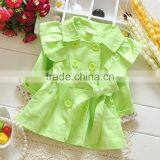 2016 New Design Baby Girl Coat Clear Coat Korean Girl Coat thumbnail-2