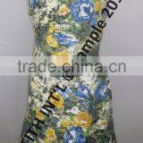 Round Neck Print Polyster Ladies Dress thumbnail-4