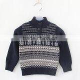 Baby Retro Styles Pullover Snowflake Design Christmas Sweater thumbnail-2