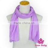 Chinese Wholesale Children Products Linen Baby Solid 0-6Years Length Casual Wear Kids Scarf thumbnail-4