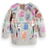 S32292W Autumn Sweatshirt Children Hoodies Girls Boy Clothes Cotton Sports Suit Letter Hoodie thumbnail-3