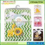 Coral Fleece Animal Design Newborn Blanket Comfortable Carter Baby Blanket thumbnail-1