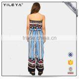 2017 Summer Strapless New Style Sleeveless Casual Fashion Jumpsuit for Women thumbnail-2