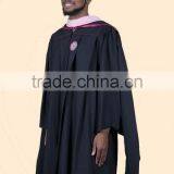 Black Graduation Gowns, Graduation Robes, Phd Dotorate Gowns thumbnail-1